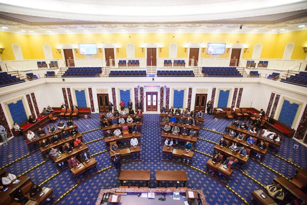 US Senate Chambers