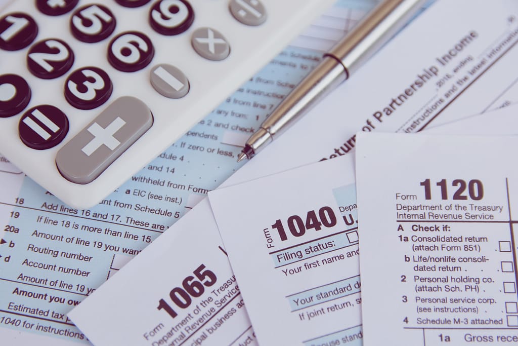 Tax reform, 1040 tax forms