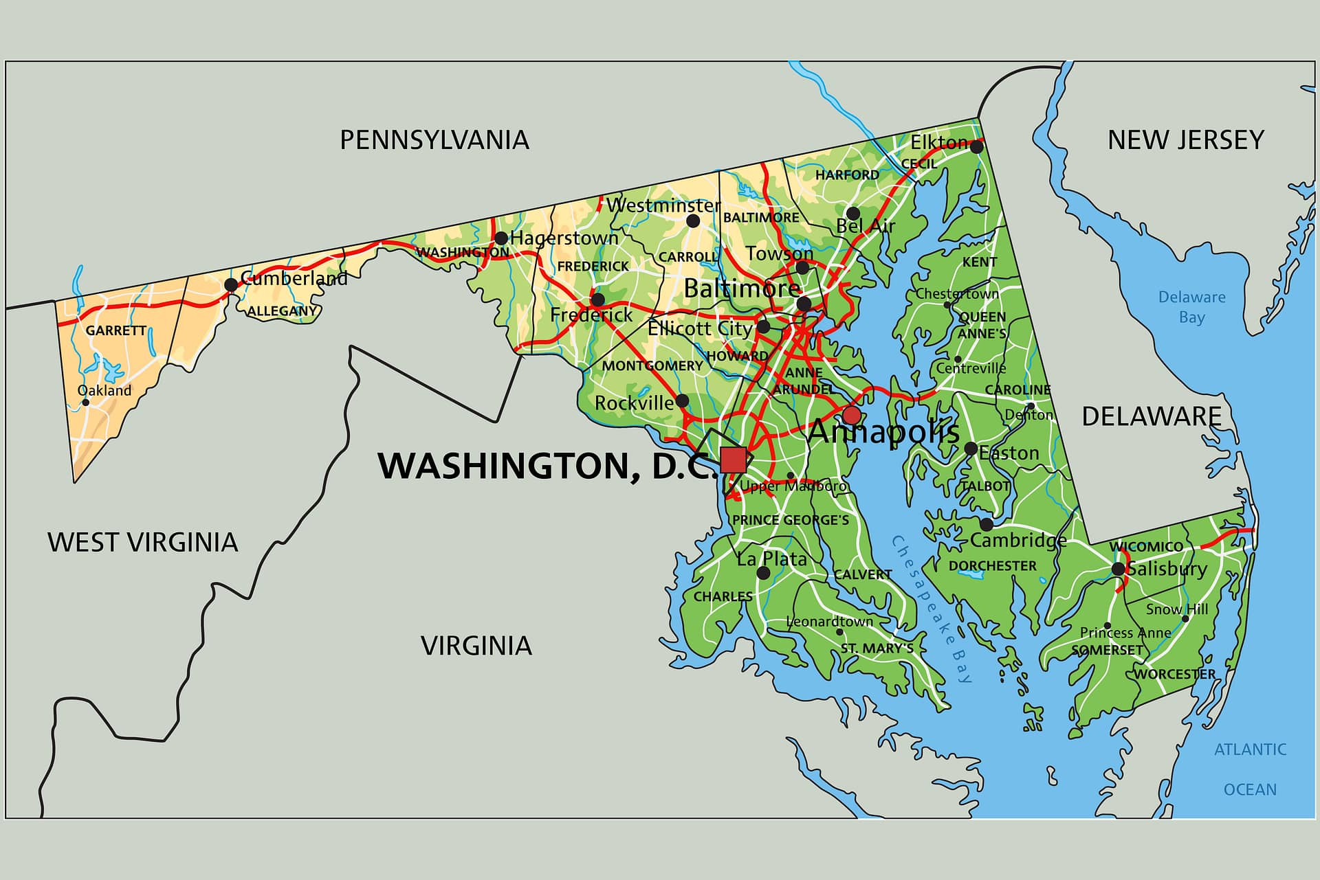 Maryland Counties